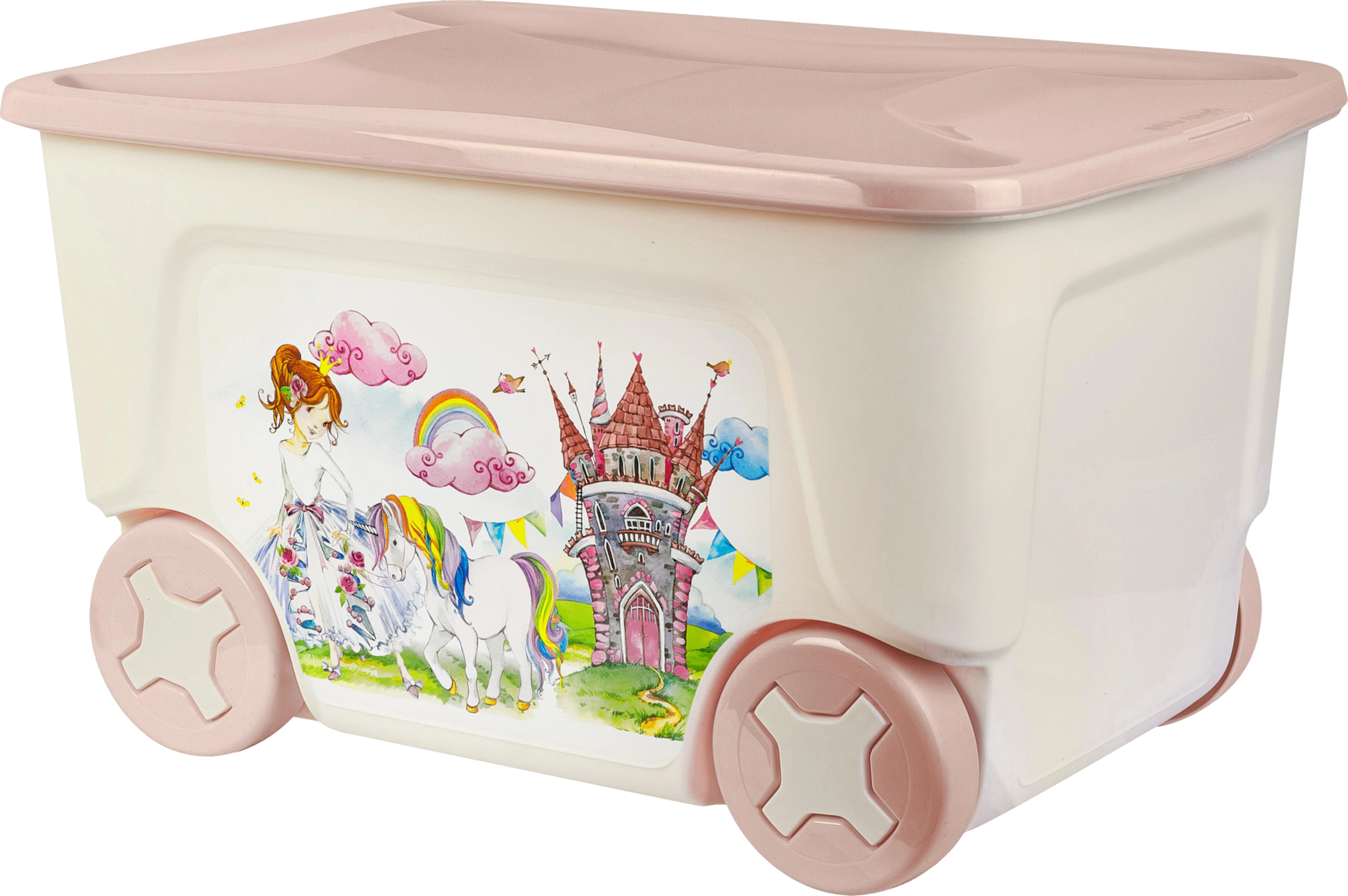 Детский ящик на колесах Lalababy Play with Me, Princess, 590х383х330 купить