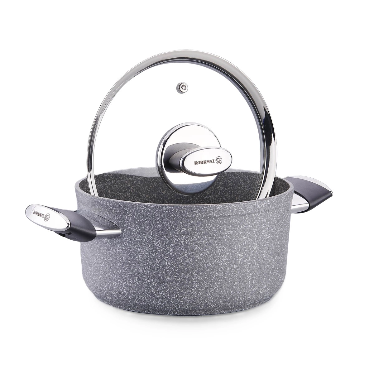 Кастрюля Korkmaz Palma 20 см 3.0 л (A3902) алюминиевая, антипригарная онлайн