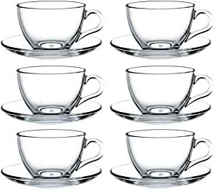 Чашка с блюдцем BASIC  238мл (6шт) (97948) в Узбекистане