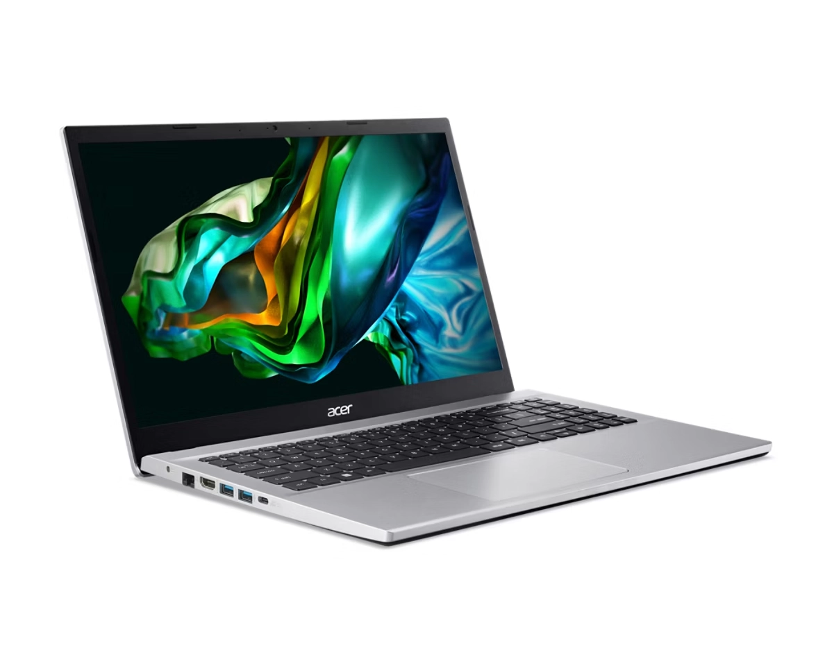 ACER A315-44P/ AMD R5-5500U / DDR 16GB / RAM 512GB / 15.6 FHD / SILVER Noutbuki arzon