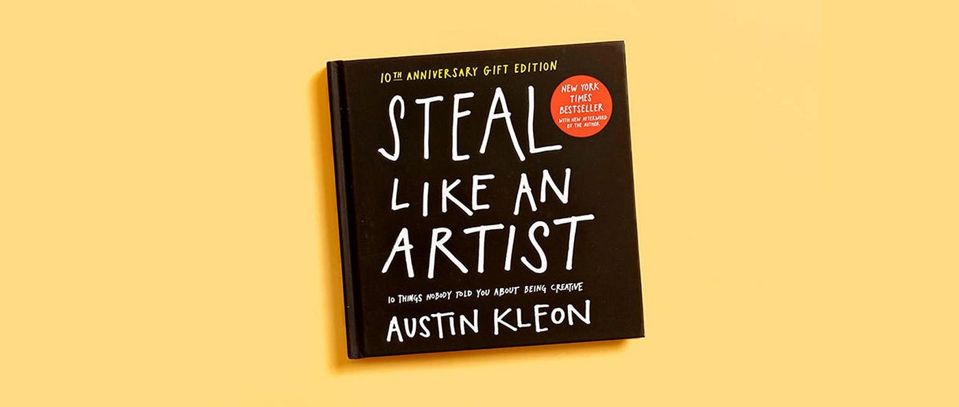 Austin Kleon: Steal like an artist 10 things nobody told you about being creative купить