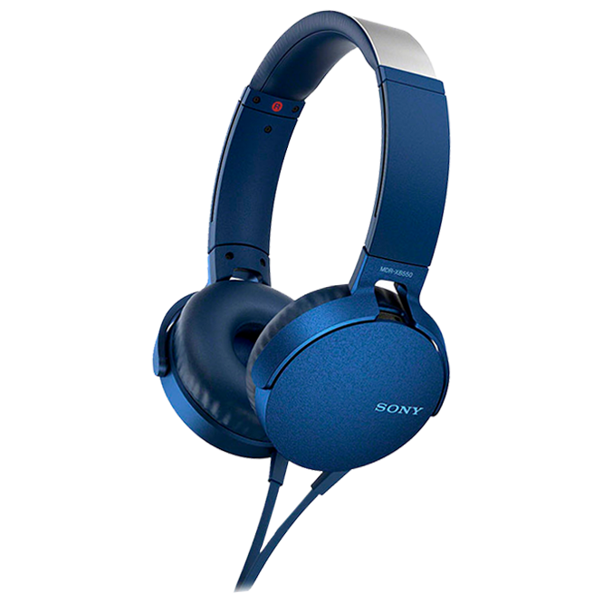 Sony MDR-XB550AP quloqchini Blue sotib olish
