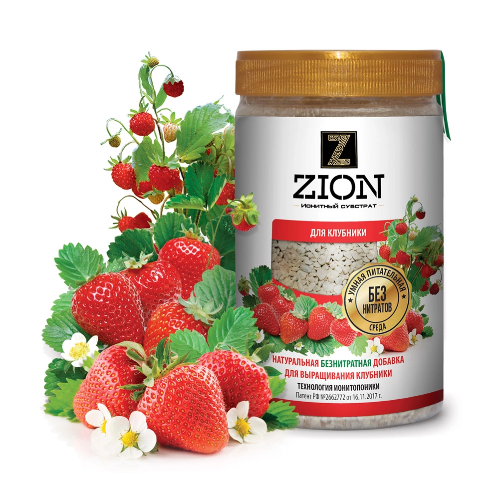 ZION qulupnay uchun substrat (polimer idish, 700g) O'zbekistonda