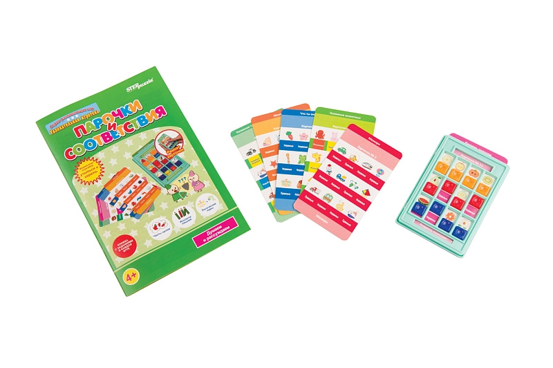 "Парочки и соответствия" Step Puzzle o'quv o'yini arzon