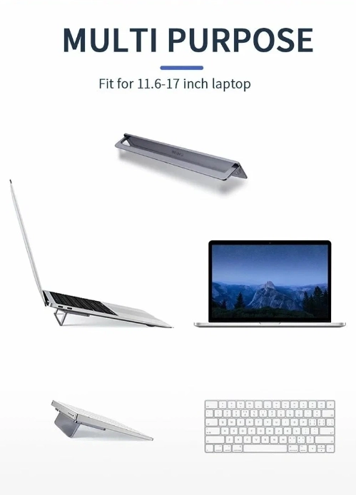 Подставка для ноутбука Wiwu S900 Серый цена