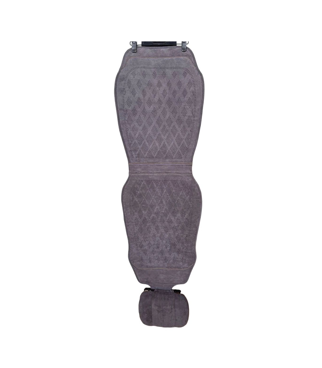 Avtomobil o'rindig'i uchun kulrang universal perfaratsiyalik g'ilof sotib olish