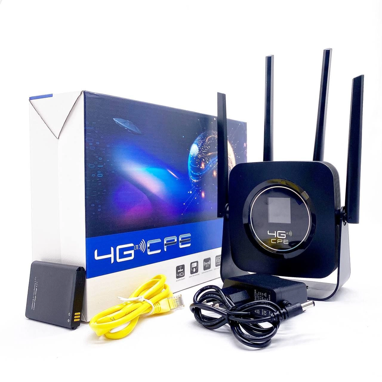 CPE 4G LTE CPF903B Sim/Optical qora Wi-Fi routeri narxi