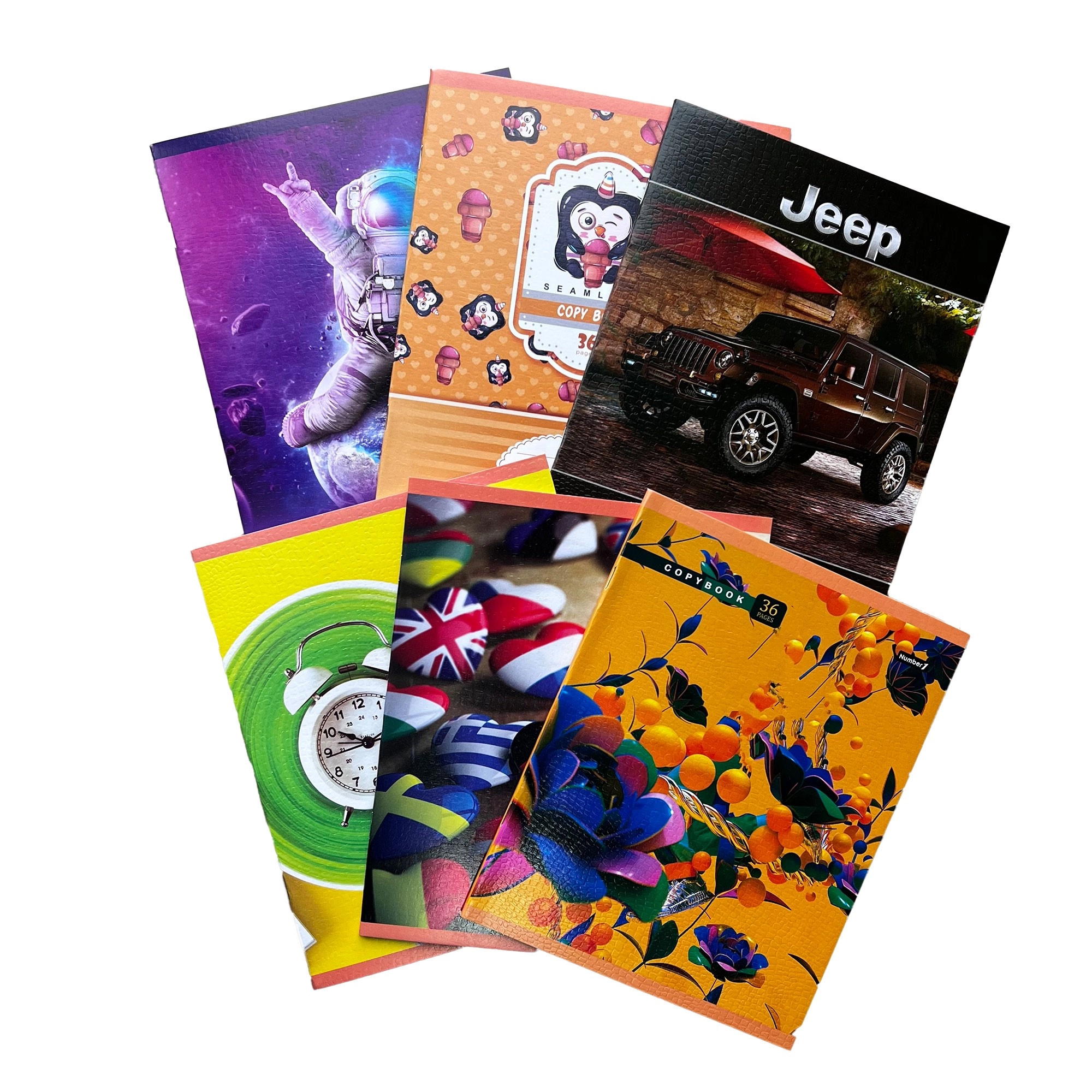 Daftarlar (36 varoq, katak, dona) sotib olish