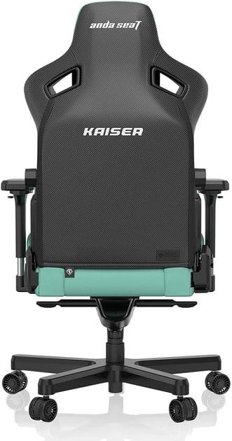 Игровое кресло Anda Seat Kaiser 3 Size XL Green PVC в Узбекистане