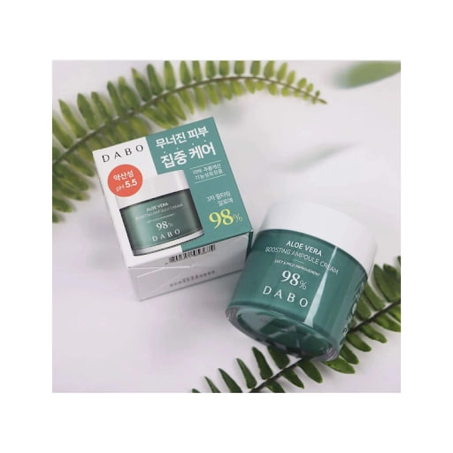 Dabo  Aloe Vera Boosting Ampoule Cream 98 % 50 ml - yuz uchun krem O'zbekistonda