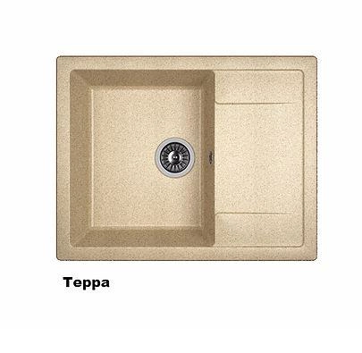 Кухонная мойка Dr. Gans "Техно 650" (Белый, Дюна, Латте, Серый, Терра, Терракота, Черный) онлайн