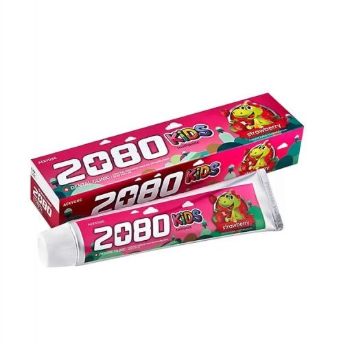 Dental Clinic 2080 KIDS Toothpaste 80 gr (Qulupnay) bolalar tish pastasi sotib olish