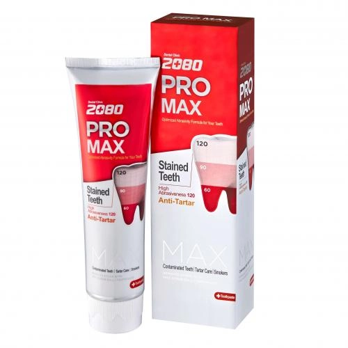 Dental Clinic 2080 Pro Max 125 gr (maksimal himoya) tish pastasi sotib olish