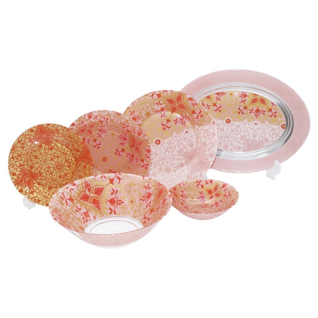 Столовый сервиз Luminarc ALONDRA ROSE 46 предметов онлайн