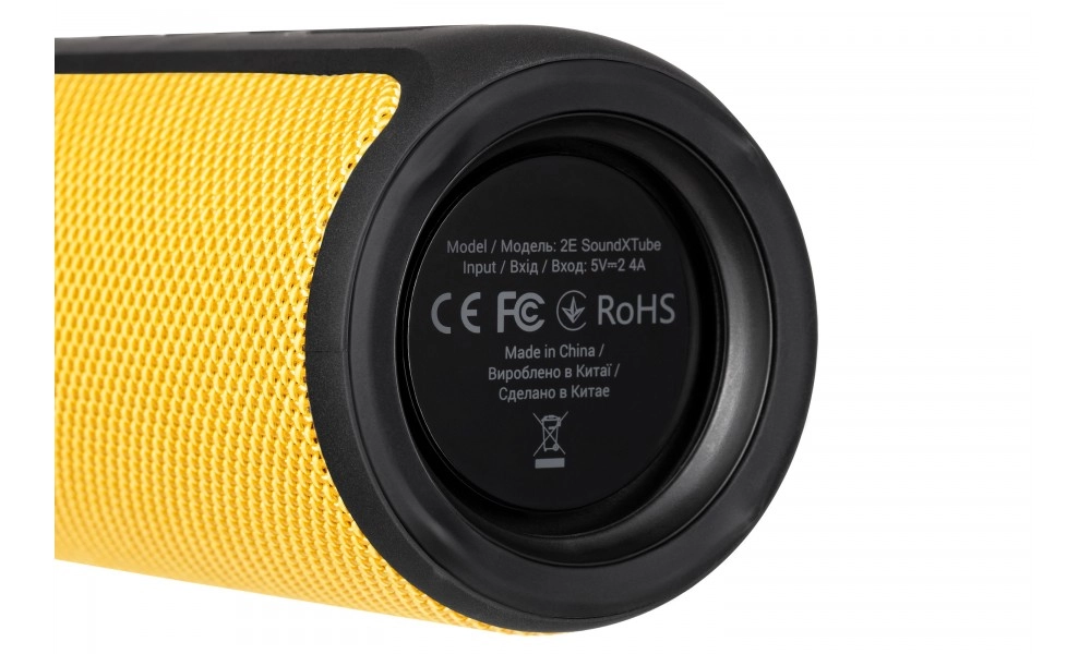 Акустическая система 2E SoundXTube TWS Waterproof Yellow онлайн