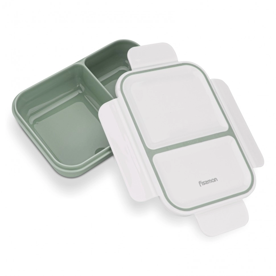 Fissman ikki bo‘limli tushlik qutisi, 20x14x5 sm 800 ml (plastik) onlayn