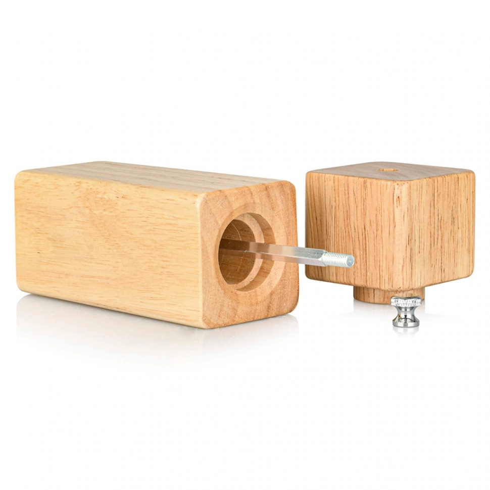 Fissman tuz va qalampir uchun kvadrat maydalagichi, 16,5x5 sm (yog‘och korpus) onlayn