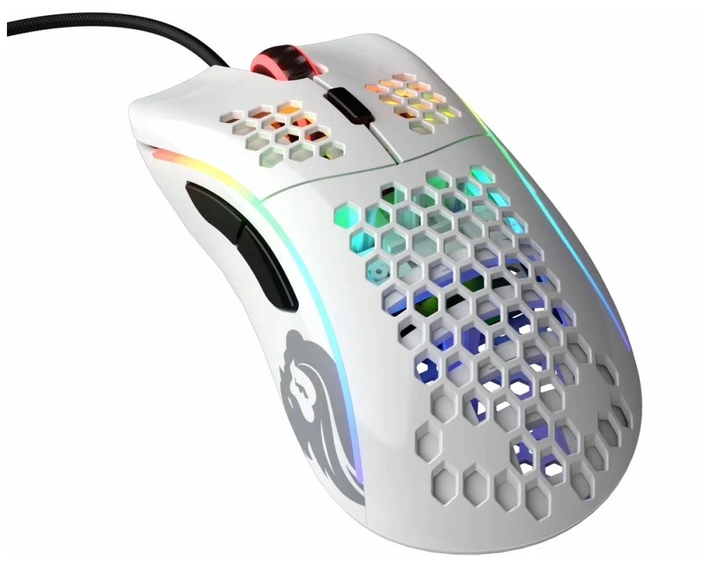 Glorious Model D, Glossy oq sichqonchasi onlayn