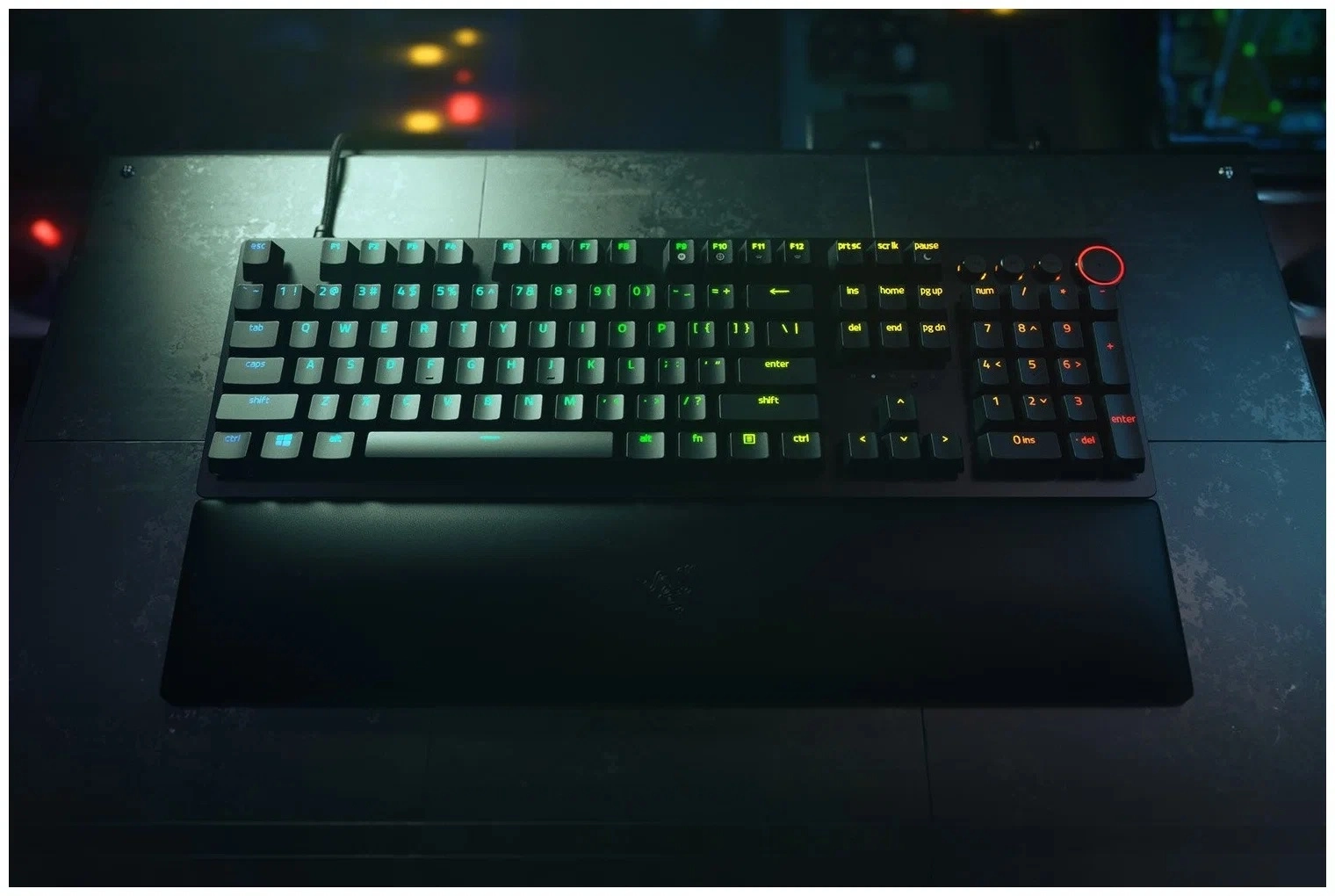Razer Huntsman V2 Clicky Optical Switch Purple klaviaturasi onlayn