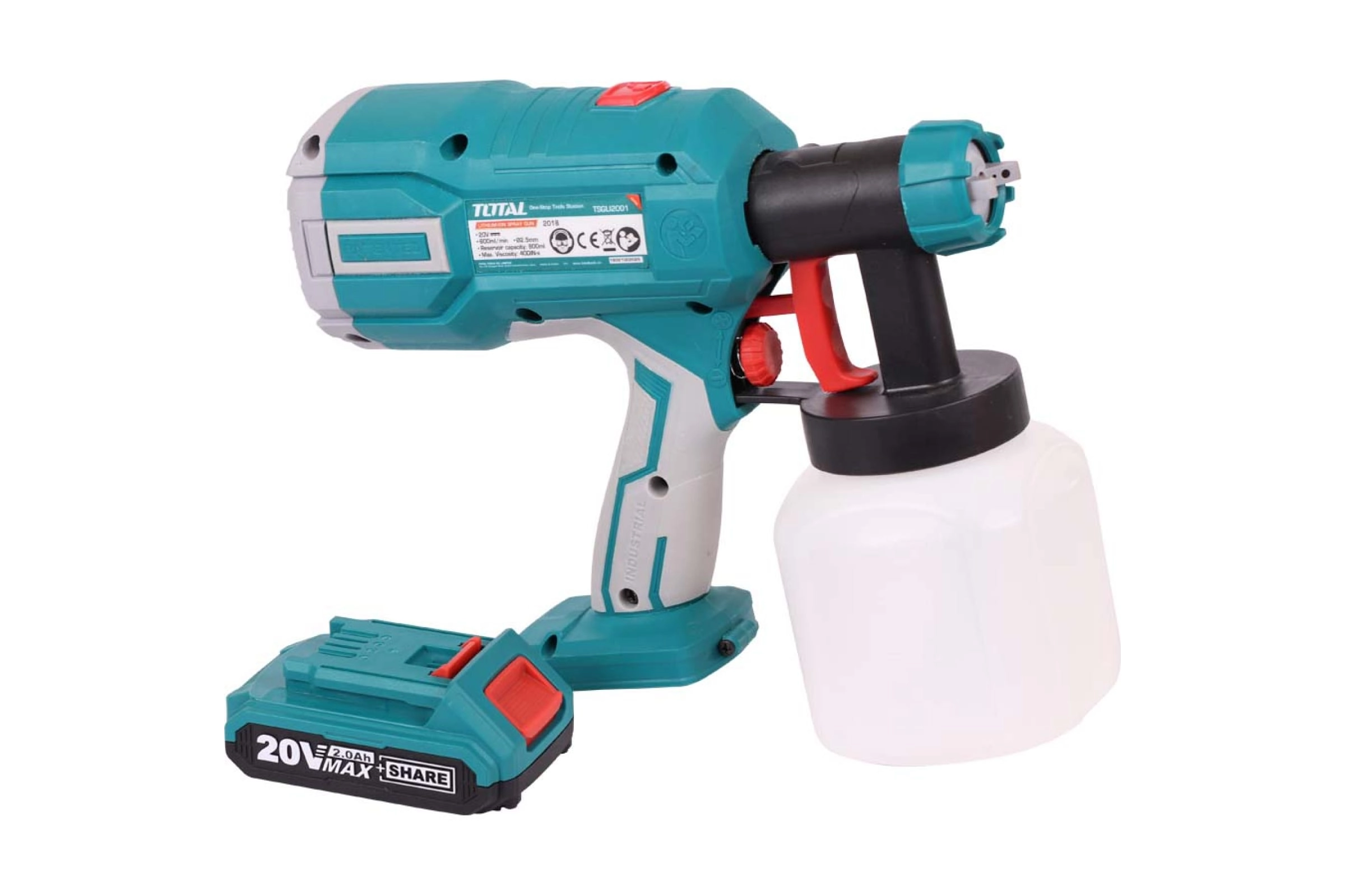 TOTAL TSGLI2001 akkumulyatorli bo‘yoq purkagichi onlayn