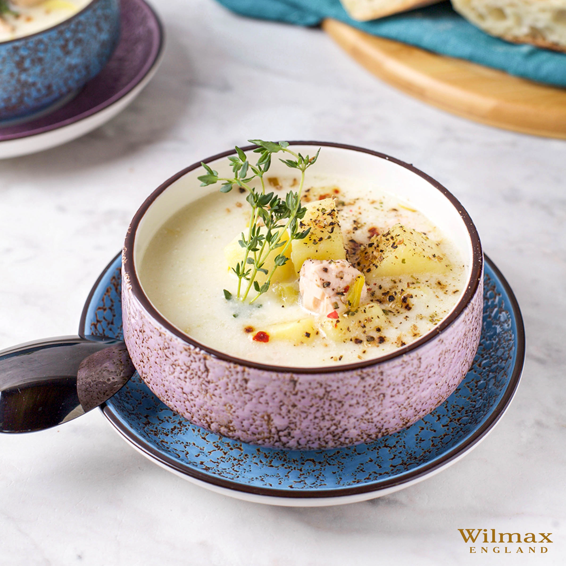 Бульонница Wilmax 400 мл WL-667738/A (Лаванда) онлайн