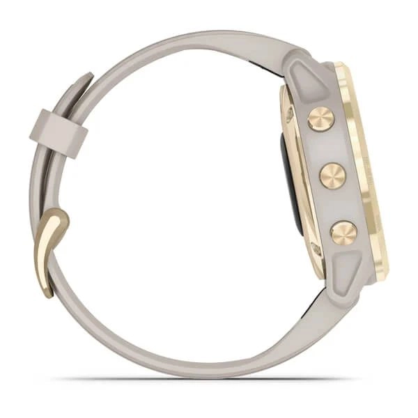 Смарт часы Garmin FENIX 6S Pro Solar (золотистый с песочным ремешком) онлайн