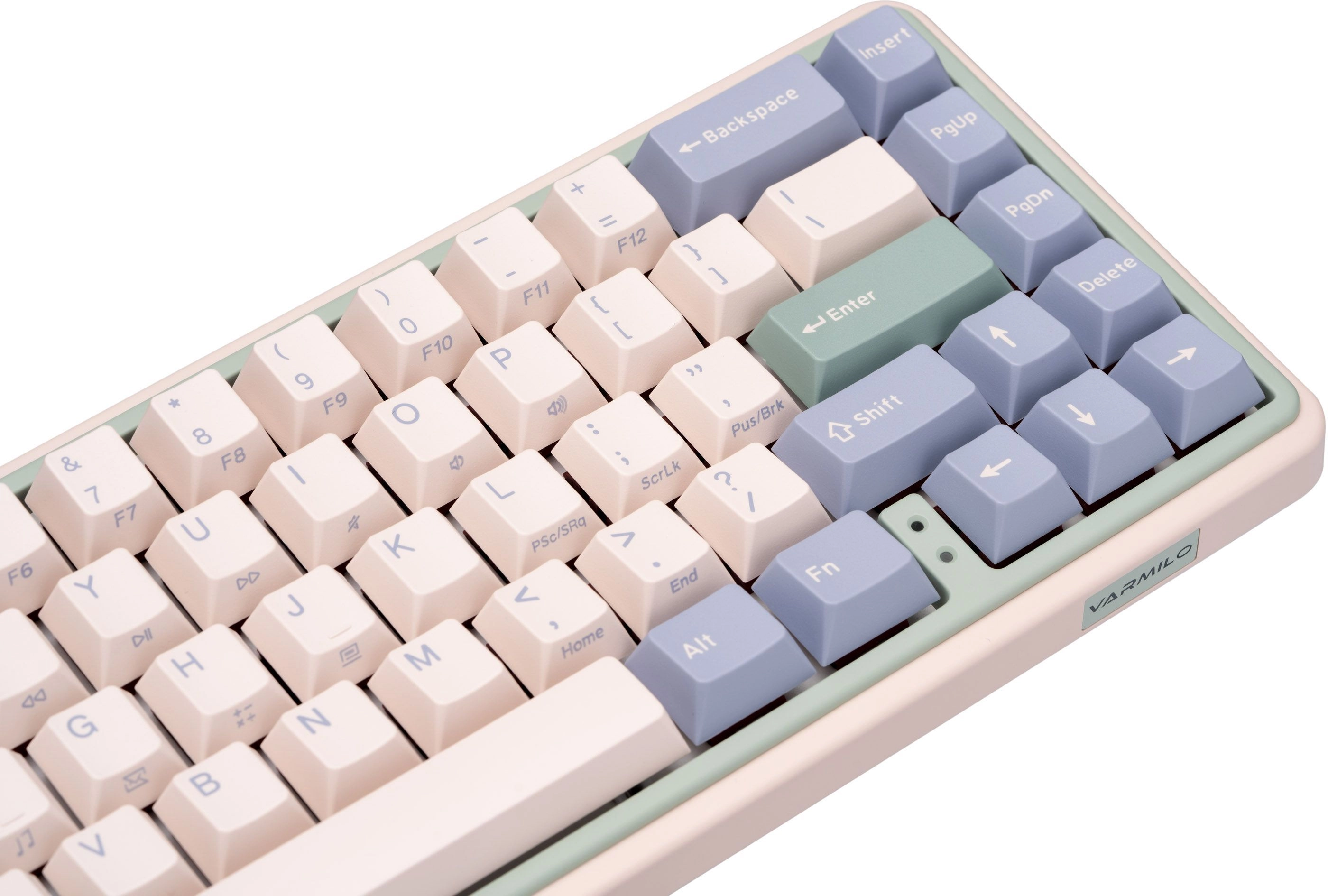 Клавиатура Varmilo Minilo VXT67 HOT-SWAP Eucalyptus Gateron G Pro 2.0 Silver EN онлайн