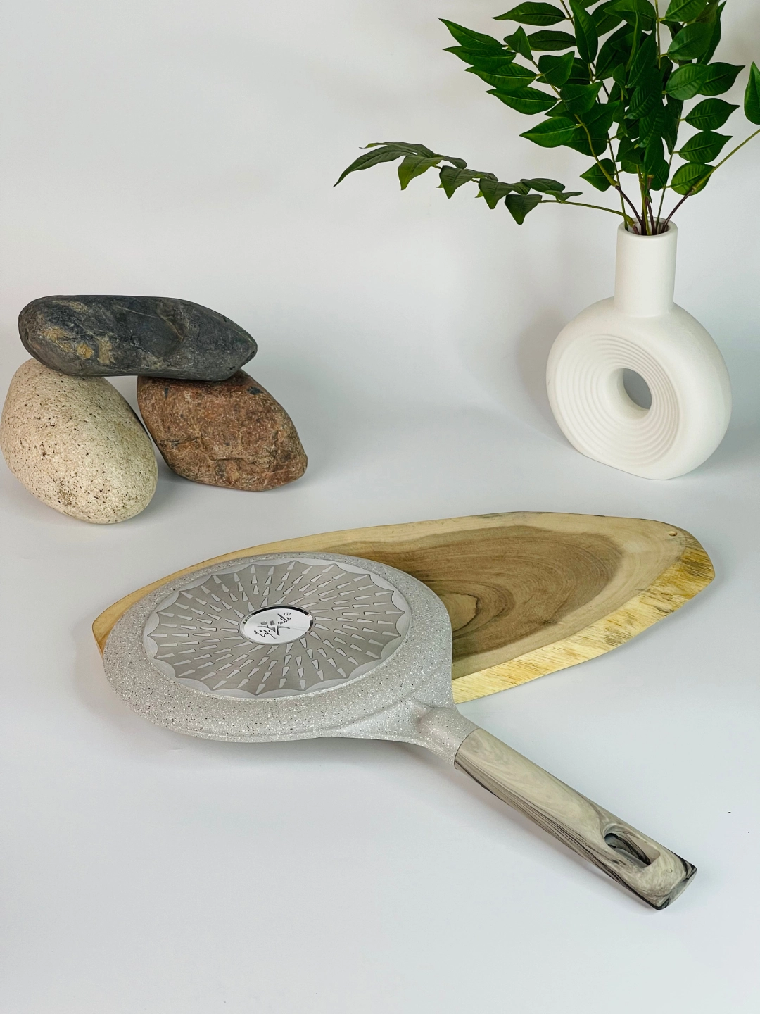 Сковорода блинница с гранитным покрытием, антипригарная  LIFE SMILE недорого