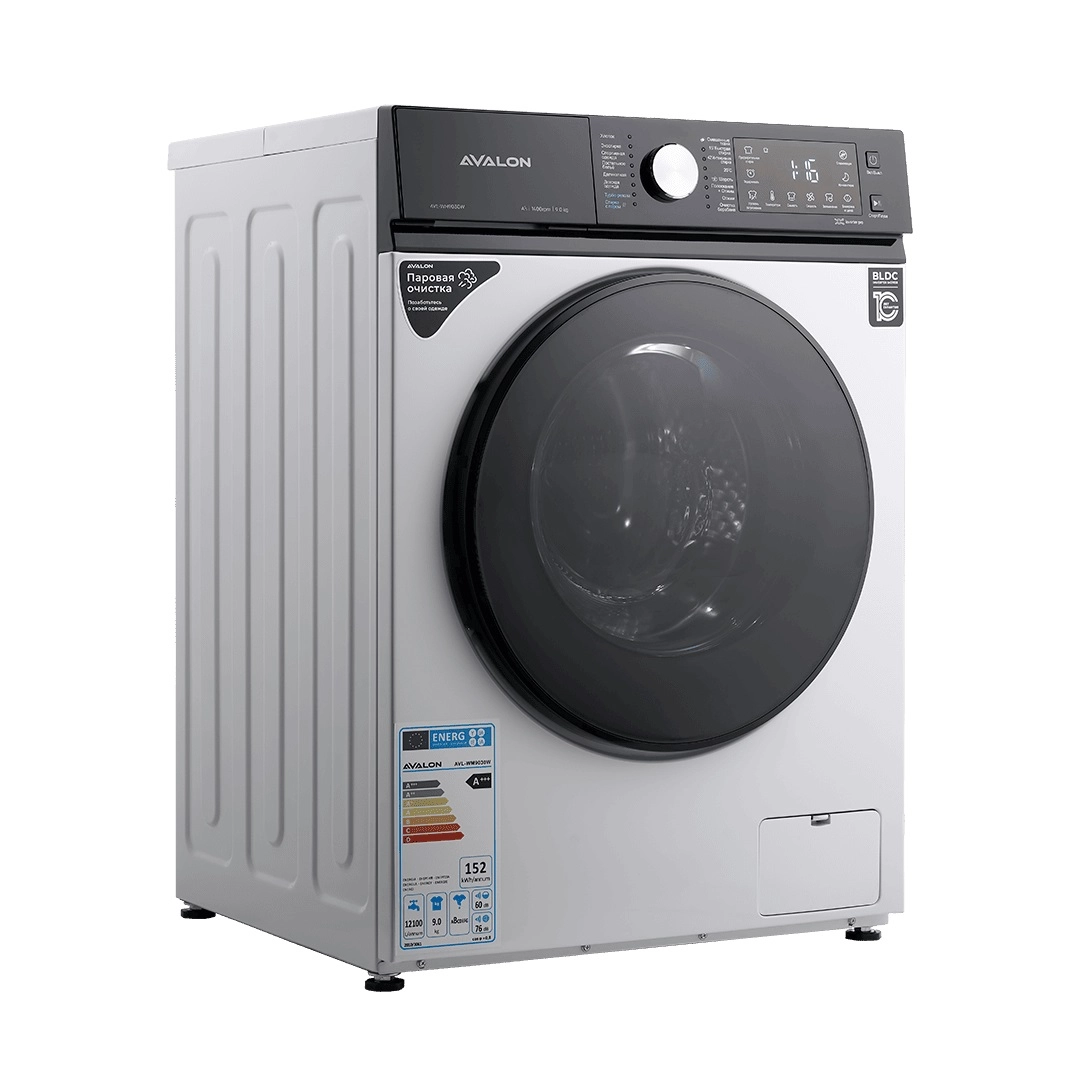 Avalon AVL-WM 9030 W 9 Kg Oq kir yuvish mashinasi onlayn