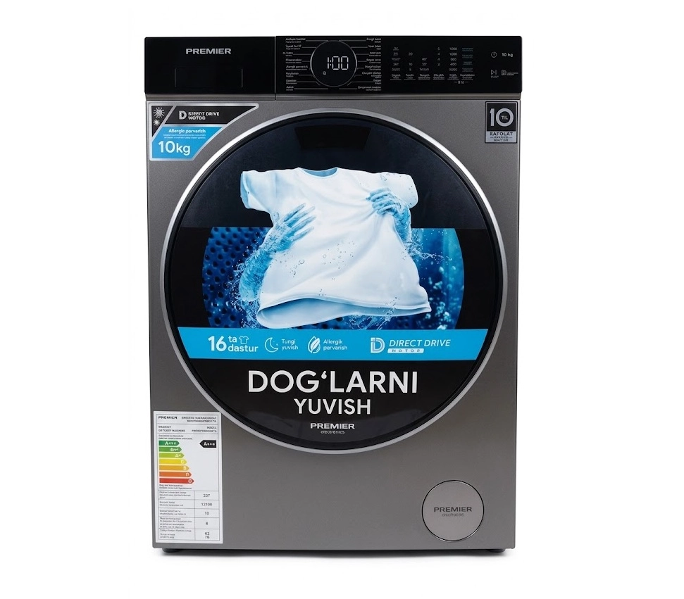 Стиральная машина Premier PRM 10F1230/DS 10 Кг купить