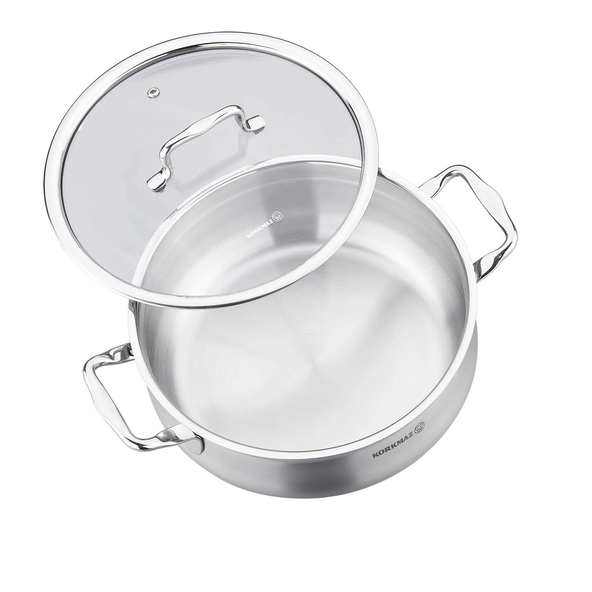 Набор кухонной посуды Korkmaz Stara 8 шт. (A1969) , Silver недорого
