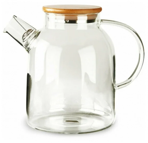 Prujina filtrli, 1,8 litrlik "Bochonok" shisha choynagi arzon