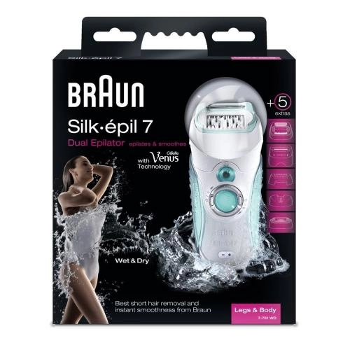 Эпилятор Braun 7751 Silk-epil 7 Dual Epilator в Узбекистане