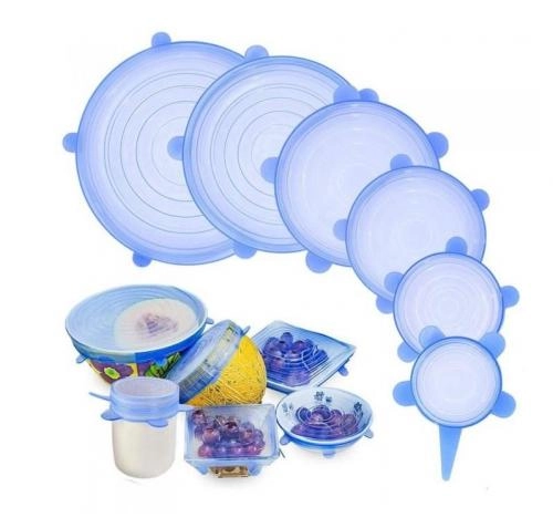 Silikon qopqoqlar to&lsquo;plami, 6 ta sotib olish