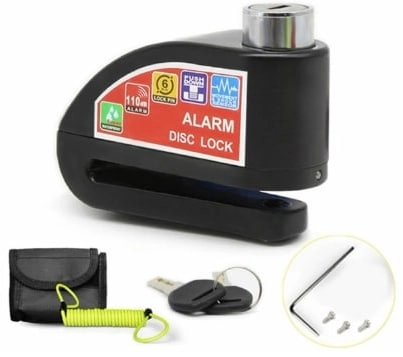 Disk tormozi uchun o'g'irlikka qarshi qulf (oq) onlayn