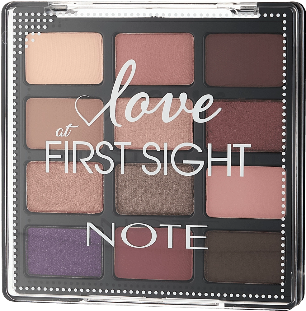 Палетка теней для век NOTE LOVE AT FIRST SIGHT EYESHADOW PALETTE 208 недорого