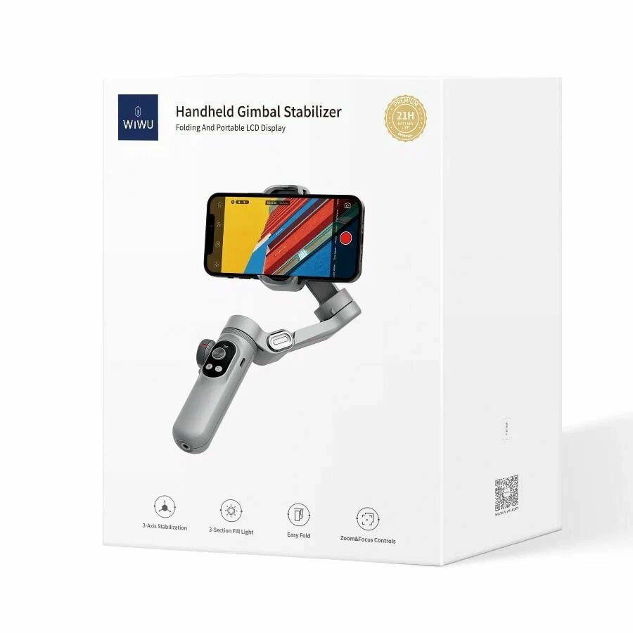 Стабилизатор для смартфона Wiwu SE007 серый характеристики