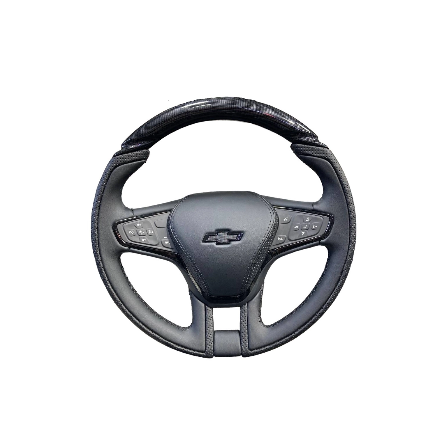 Chevrolet Malibu 1 ning anatomik qora charm ruli sotib olish