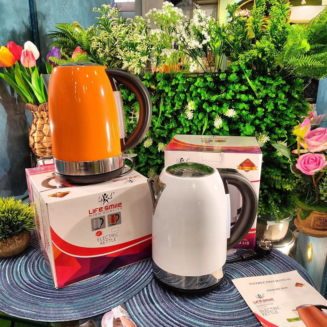 Электрический чайник Life Smile 218B (Orange) недорого