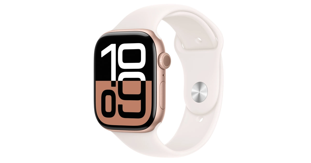 Apple Watch Series 10 Aluminum case 46mm Rose Gold smart-soati arzon