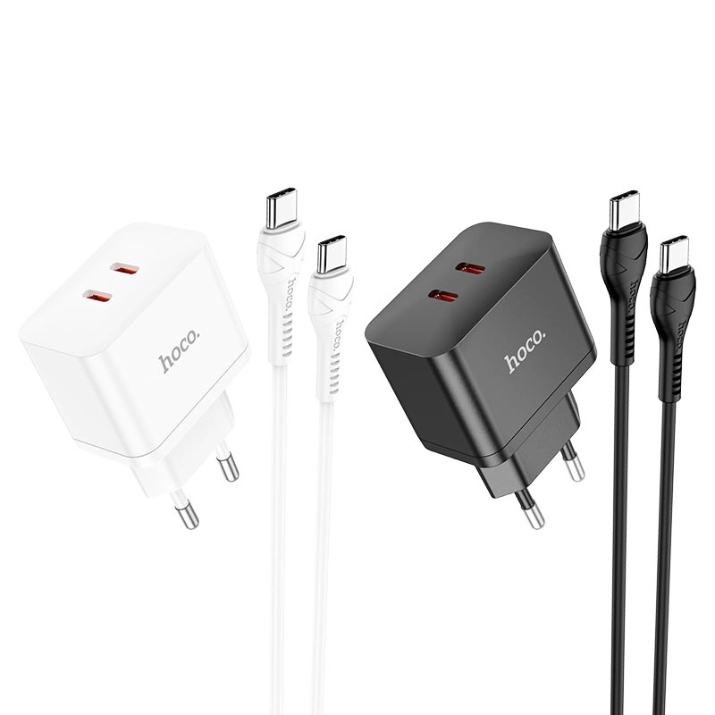 Зарядное устройство Hoco N29 Triumph PD35W набор с кабелем Type-C на Type-C черный недорого