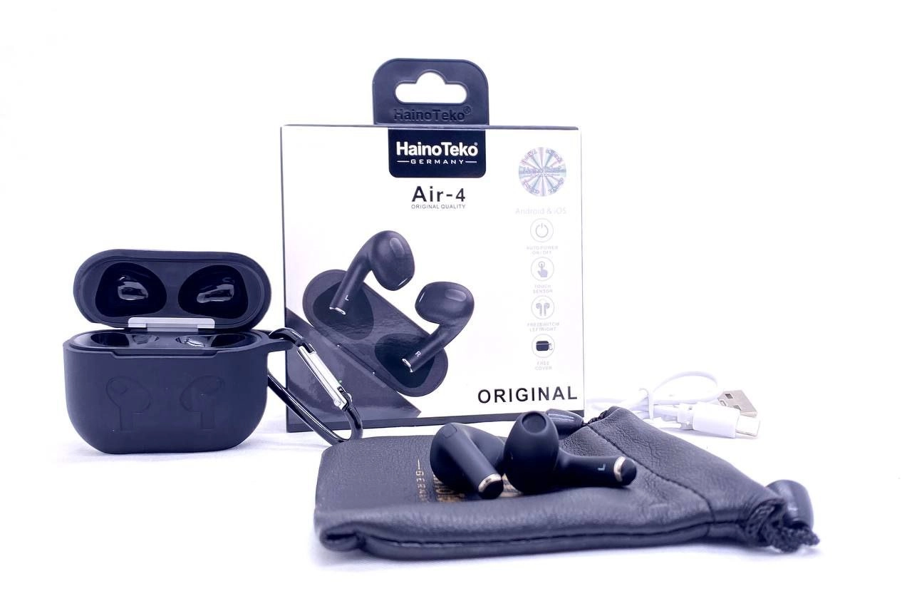 Беспроводные наушники Haino Teko Air 4 черный недорого