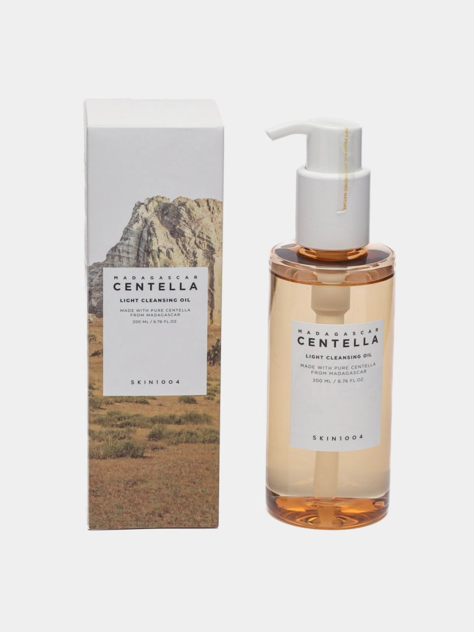 Madagascar Centella Light Clensing Oil 200 ml  yuzni sof tozalash uchun gidrofil moyi sotib olish