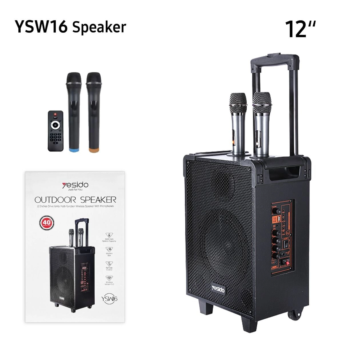 Беспроводная колонка Yesido YSW16 40W недорого