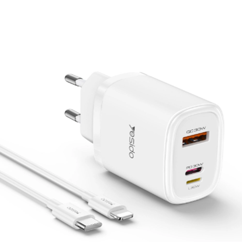 Yesido YC52 PD 30W Type-C to Lightning  kabelli zaryadlash qurilmasi sotib olish
