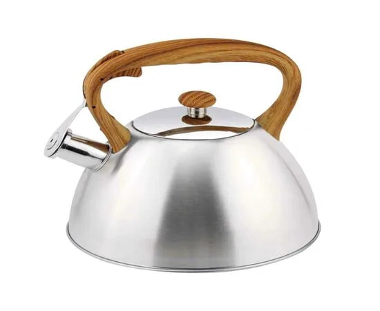 Чайник нержавейка стали 3,0л  деревянный ручкой купить