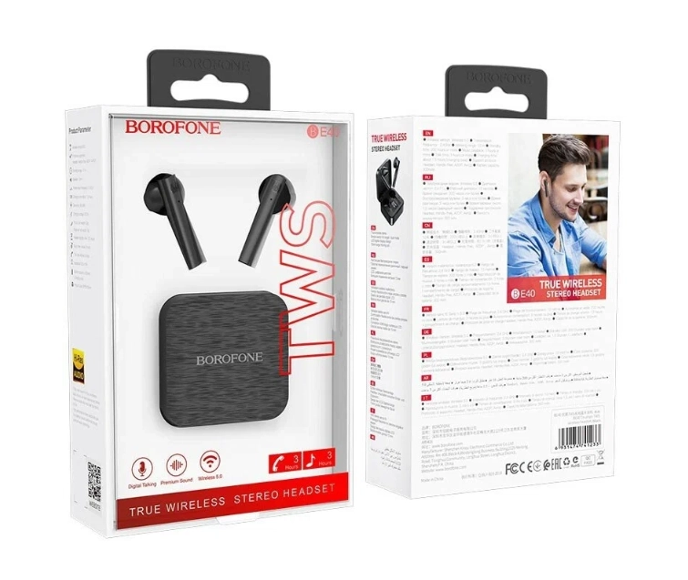 Borofone BE40 qora simsiz quloqchini O'zbekistonda