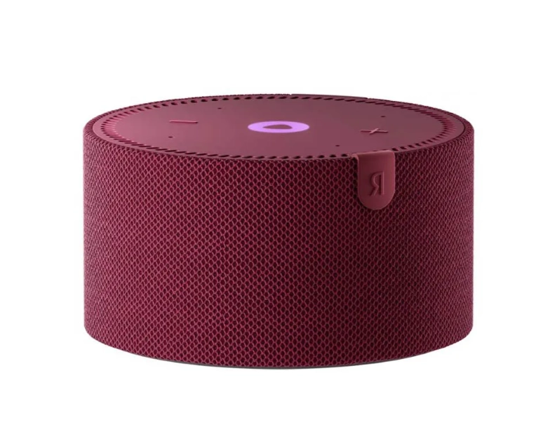 Yandex Stansiya Mini 2 qizil aqlli kolonkasi O'zbekistonda