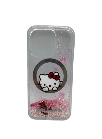 Чехол CG MOBILE HELLO KITTY LIQUID GLITTERS для Iphone 16 Pro купить