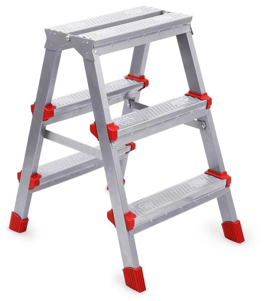 Стремянка двухсторонняя Nika ННДС3 3 ступенчатая недорого